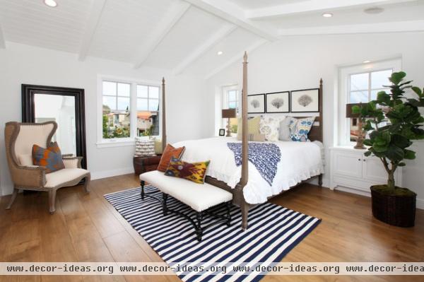 Lido Island Showcasing - traditional - bedroom - orange county