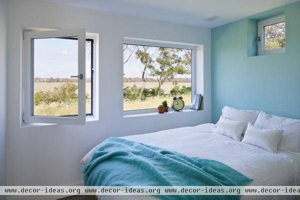 Passive House Retreat - modern - bedroom - providence