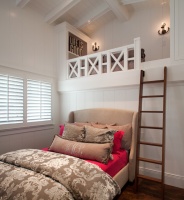 Transitional Beach House - contemporary - bedroom - san diego