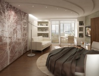 Interior photographic glass walls - modern - bedroom - vancouver