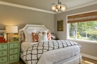 Contemporary Transitional Eclectic Guest Room / Office - contemporary - bedroom - san francisco