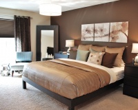 Modern Romantic Master - modern - bedroom - boise