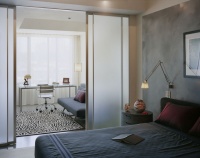 Home Office and Bedroom - modern - bedroom - boston