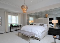 Mirrored Bedroom - contemporary - bedroom - toronto