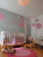 Modern Girl Nursery - modern - bedroom - miami