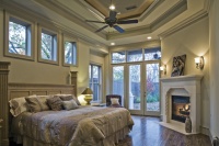 Amherst Master Bedroom - mediterranean - bedroom - dallas