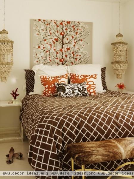 Guest Room - eclectic - bedroom - other metro