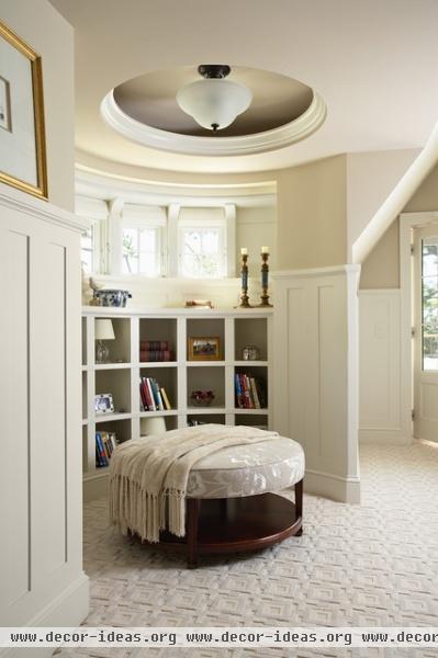 Bedroom Sitting Area - traditional - bedroom - minneapolis