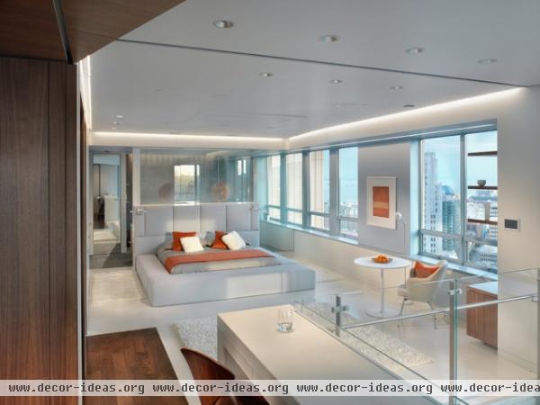 Market Street Penthouse Bed Room - modern - bedroom - san francisco