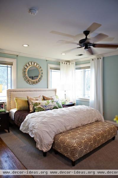 Rainwashed Master Bedroom - eclectic - bedroom - other metro