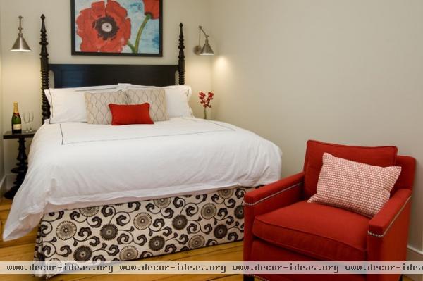 Veranda House Hotel - contemporary - bedroom - boston