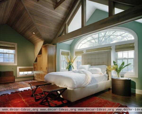 Split Oaks Farm Bedroom - contemporary - bedroom - boston