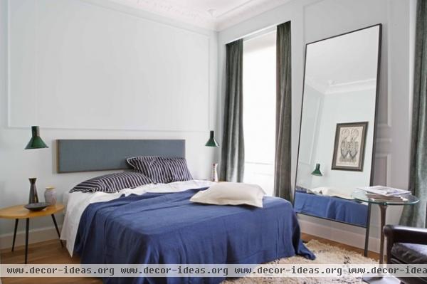 Spanish apartment - contemporary - bedroom - other metro