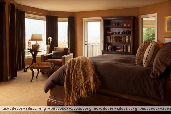 Sophisticated Master Suite - traditional - bedroom - portland