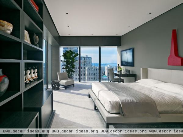 Russian Hill Highrise - modern - bedroom - san francisco