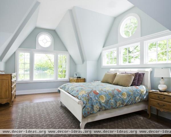 Lake House Project - traditional - bedroom - new york