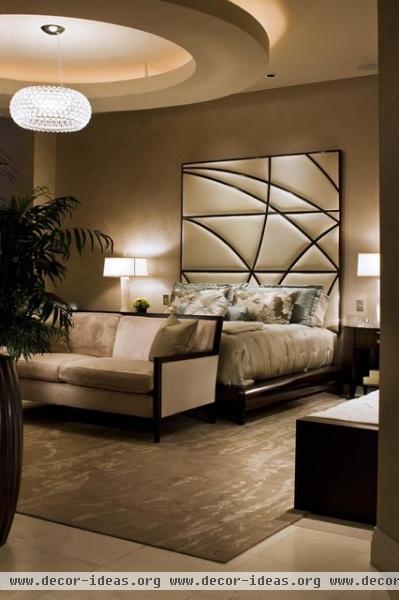 Turnberry Master Bedroom - modern - bedroom - los angeles