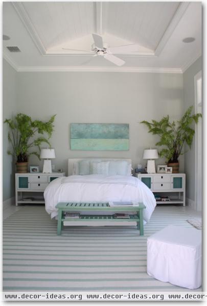 New Construction - Florida House - tropical - bedroom - boston