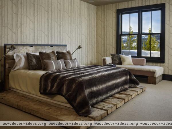 Yellowstone Residence Bedroom - contemporary - bedroom - denver