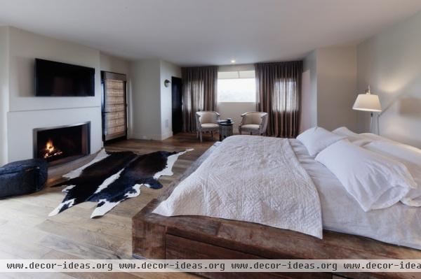 hollywood hills masterbedroom - eclectic - bedroom - los angeles