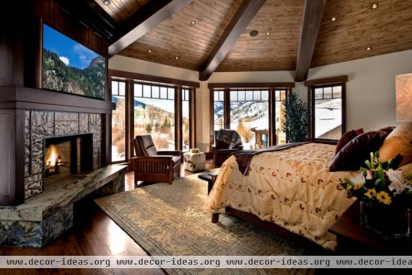 River Bend Ranch - traditional - bedroom - salt lake city