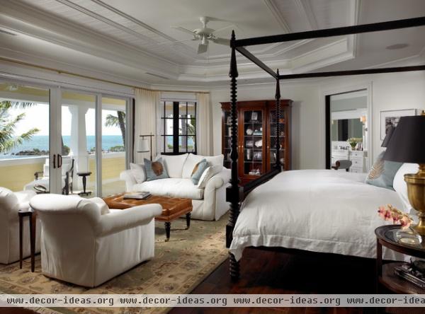 Sophisticated Key West Style - traditional - bedroom - other metro