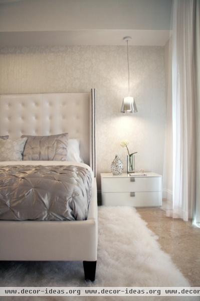 DKOR Interiors - Interior design at the ICON Building in South Beach, FL - modern - bedroom - miami