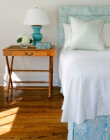 Aqua bedroom - eclectic - bedroom - new york