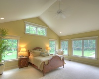 Quiet Casual Home: Master Bedroom - traditional - bedroom - columbus