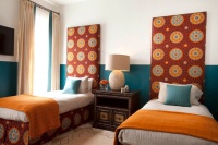 Southampton Moroccan - eclectic - bedroom - houston