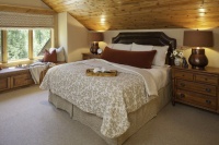 Sophisticated Cabin - traditional - bedroom - denver