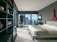 Russian Hill Highrise - modern - bedroom - san francisco