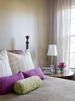 Row House Interiors Bedroom Detail - eclectic - bedroom - boston