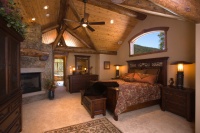 Settlers Creek Chalet - traditional - bedroom - other metro