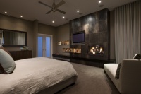 Honore-Contemporary Master Bedroom B - contemporary - bedroom - chicago