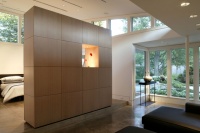 Bedroom divider - modern - bedroom - dallas