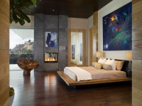 Hollywood Hills - contemporary - bedroom - los angeles