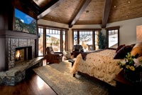 River Bend Ranch - traditional - bedroom - salt lake city