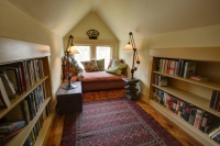 Farmhouse Attic Master Suite - traditional - bedroom - columbus