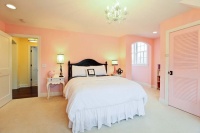 Pink Bedroom - traditional - bedroom - minneapolis