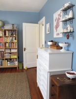 blue bedroom - eclectic - bedroom - boston