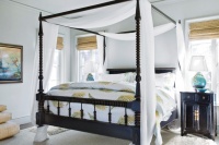 Edwards Lake Home - tropical - bedroom - charleston