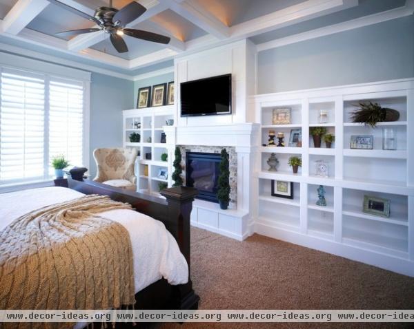 Master Bedroom - traditional - bedroom - salt lake city