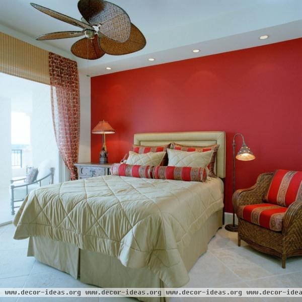 Babson - tropical - bedroom - miami