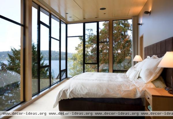 Lake Washington - contemporary - bedroom - seattle