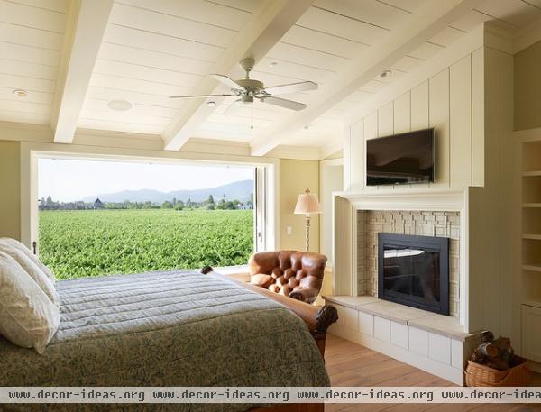 Rutherford Residence - traditional - bedroom - san francisco