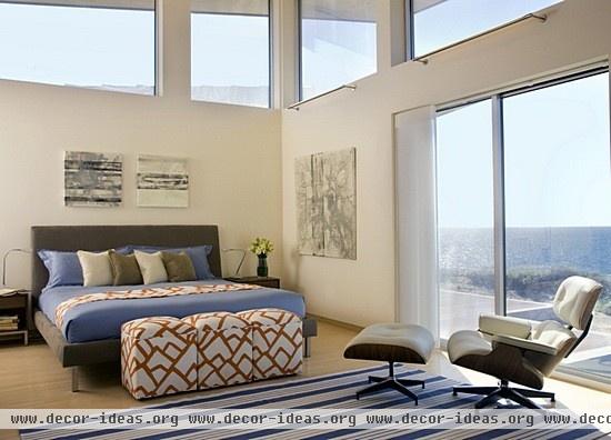 Modern Beach Home Bedroom - modern - bedroom - boston