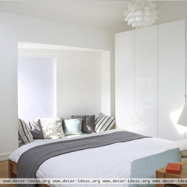 Master bedroom - contemporary - bedroom - dublin