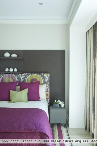 City Retreat - Girl's Bedroom 1 - contemporary - bedroom - chicago