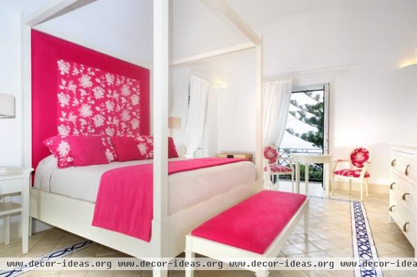 Villa Ferraro, Capri - Italy - contemporary - bedroom - other metro